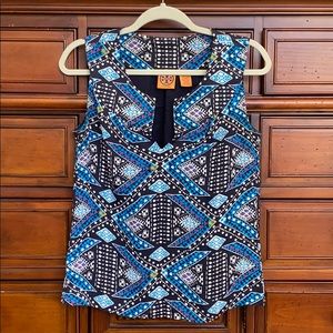 Tory Burch graphic blouse